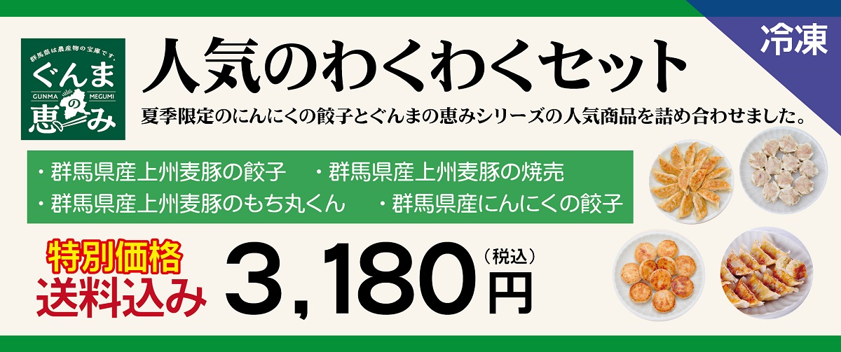 人気のわくわくセット
